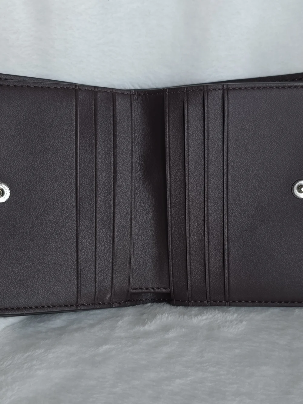 Coach Women’s Purple Croc-Embossed Leather Wallet